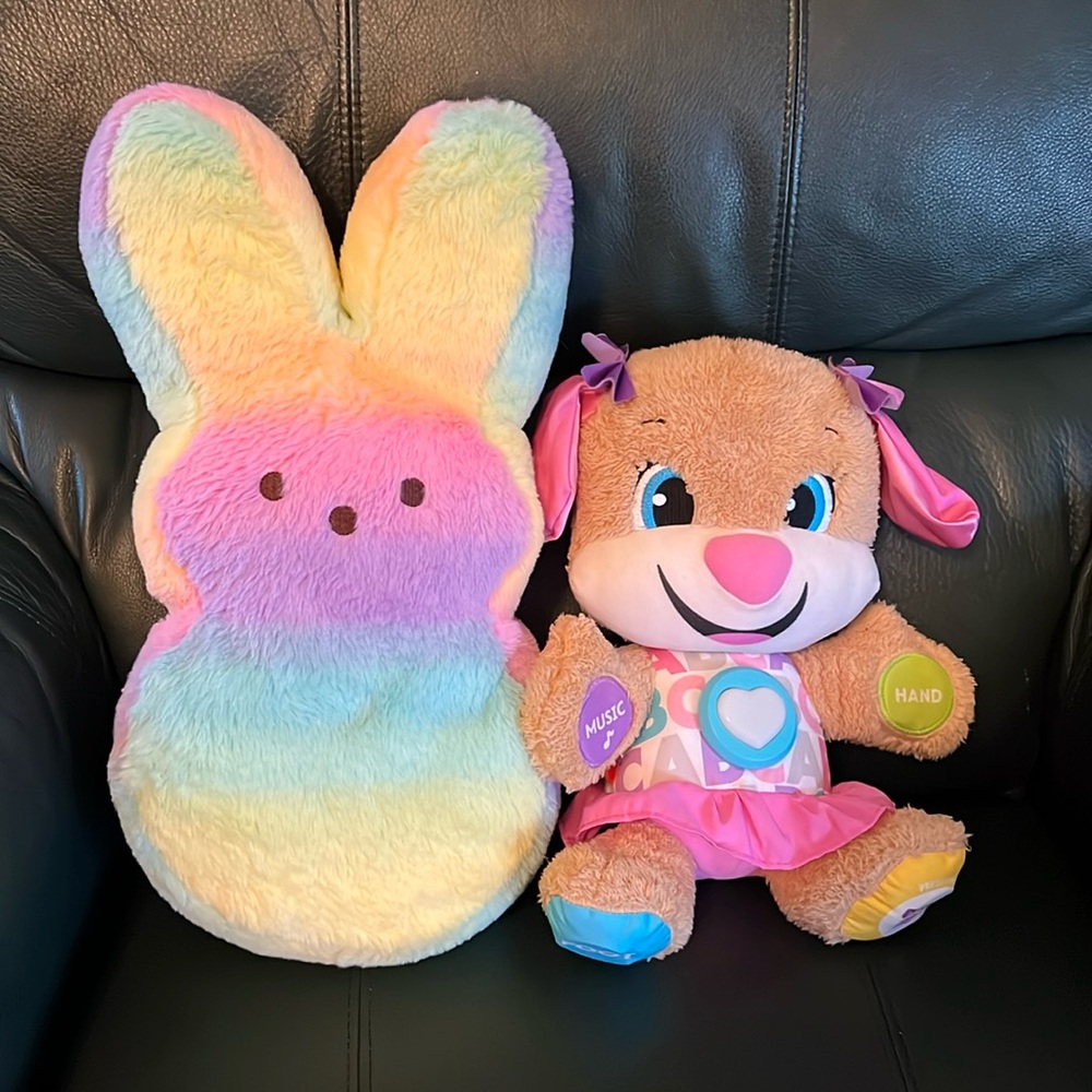 Two kids plush toys